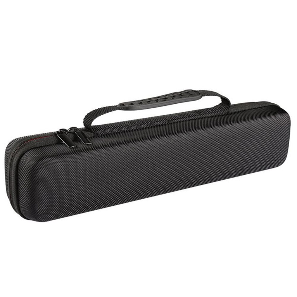 Étui noir pour lisseur de cheveux, sacoche de transport de styliste de voyage, étui de protection pour lisseur de cheveux, sac à main EVA Portable pour femmes: Black