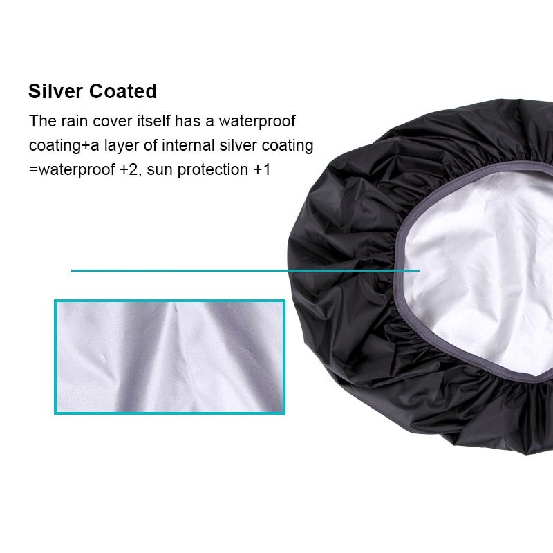 30-80L Waterproof Backpack Rain Cover for Hiking Camping Cycling Outdoor Traveling Outdoor Climb Mountain Bag Dust Cover