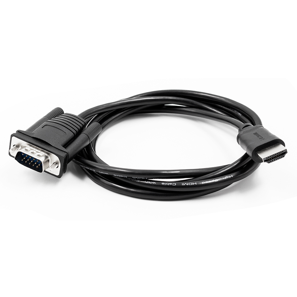 1,5 m HDMI VGA Kabel HDMI zu VGA Kabel Kabel Audio Video HDMI Stecker auf VGA Stecker Kabel für Monitor HDTV Projektor