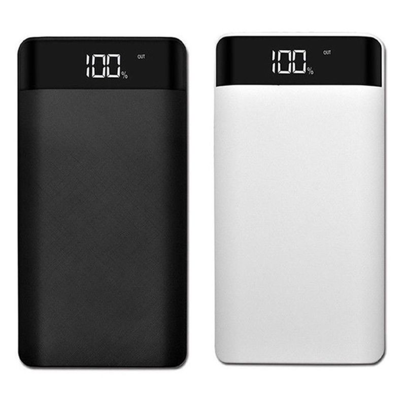 Universal 5V 2A 3 USB Ports Power Bank Case Kit DIY 8X 18650 Battery Charger Box DIY for samsung Mobile Phone