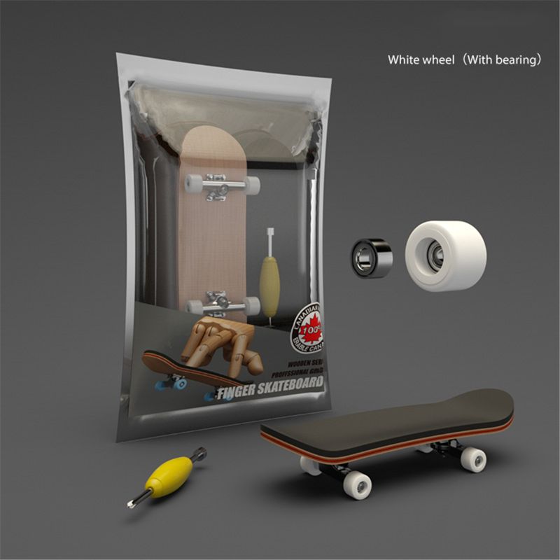 Vinger Skateboard Houten Toets Speelgoed Professionele Stents Vinger Skate Set: W-B