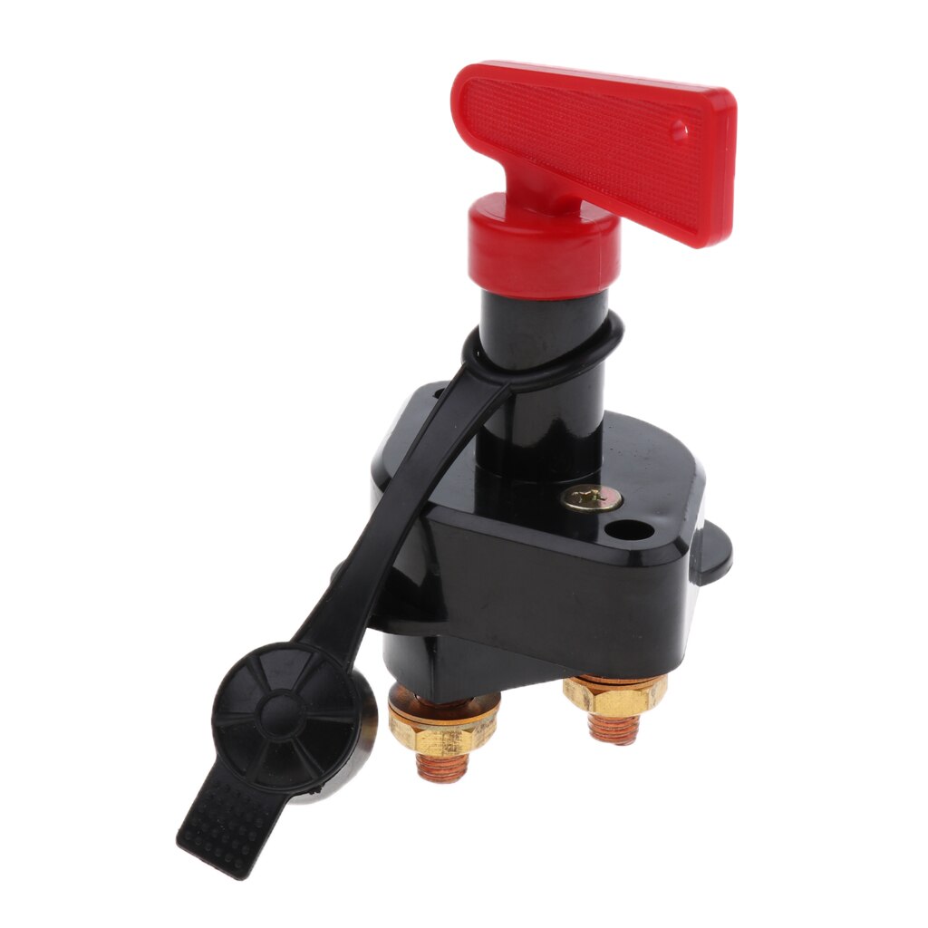 Auto Boot Batterij Disconnect Switch Cut-Off Quick Met Afneembare Sleutel 2-Post