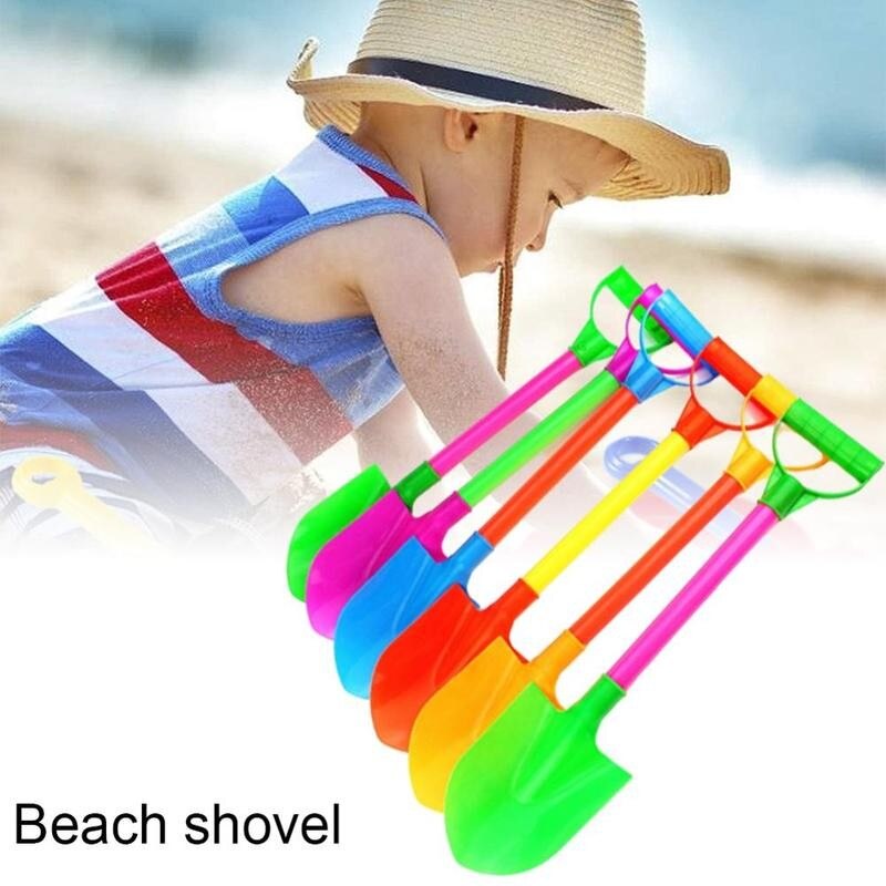 1 pièces en plein air été plage pelles creuser sable outils drôle enfants en plein air plage pelle creuser sable pelle jouets couleur aléatoire