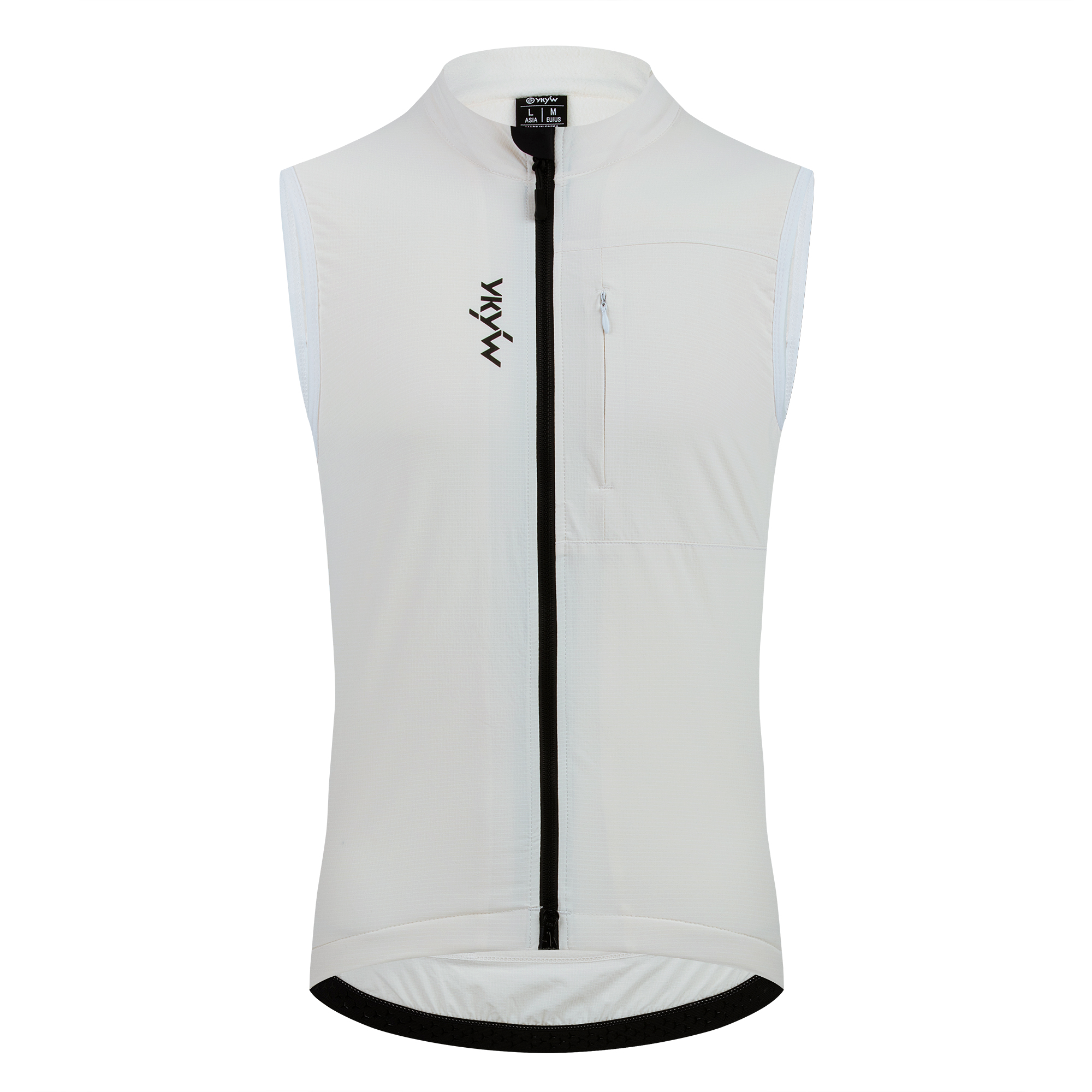 YKYWBIKE hommes cyclisme Gelit thermique polaire vélo coupe-vent sans manches vélo gilet coupe-vent imperméable cyclisme pare-brise: XL / Bleu