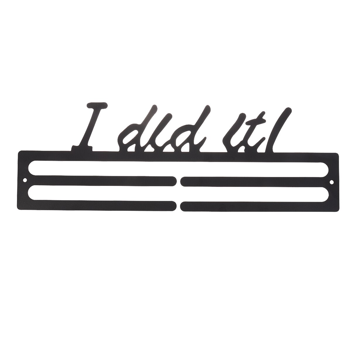 Metal Steel Medal Holder Medal Hanger Display Rack Ideal for Running Sports Stainless Steel Medal Holder Sport 406mm*158mm: I did it  1