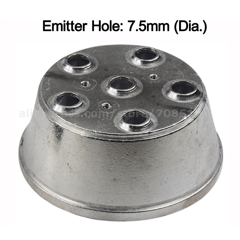 70mm(D) x 30mm(H) SMO Aluminum Reflector for 6 x Cree XM-L