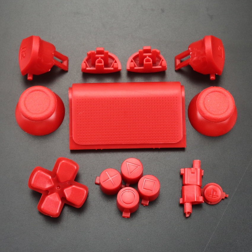 YuXi-JDM JDS 040 050 055 Thumbstick pour PS4 Pro Slim Contrmatérielle, Inter Inj Button, Direction Key, ABXY Buttons, JoysUniverse Cap, DSub R1 L1