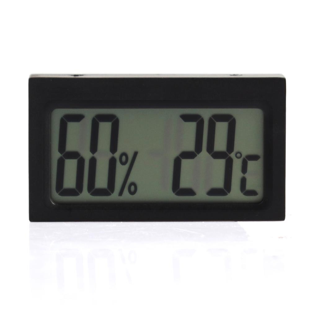 Mini Digitale LCD Indoor Temperatuur-vochtigheidsmeter Thermometer Hygrometer Tool