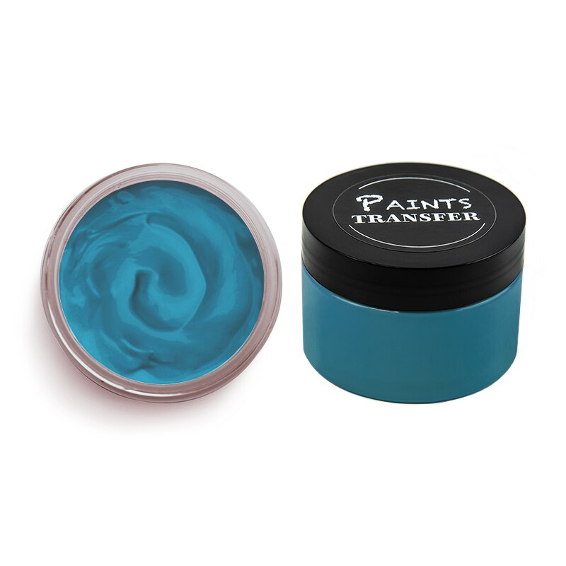1US fl.oz chalk paste for chalk transfer PaintsTransfer: Cerulean