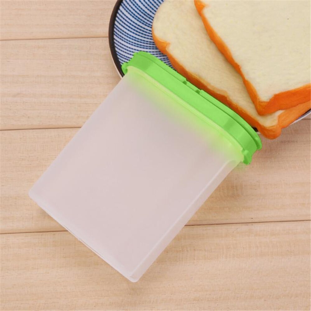 250ml 2 Lids Transparent Seasoning Box Kitchen Spice Jar Condiment Bottle Flavoring Cans Nut Grain Cereals Storage Box Jar