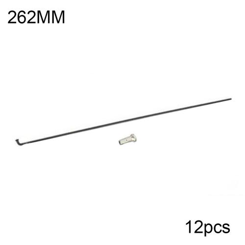 thumbnail image 2 of 262mm Stainless Steel Bicycle Spokes - 14 Gauge (2.0mm) - 75 Count By Porkchop BMX 2 of 6