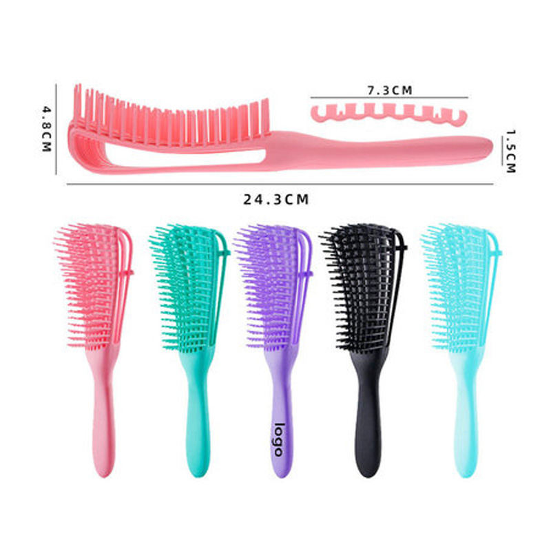 Peigne poulpe pour bébé 1 pièce, Style de coiffure multifonctionnel, peigne de Massage pour cheveux lisses, outil antistatique en plastique