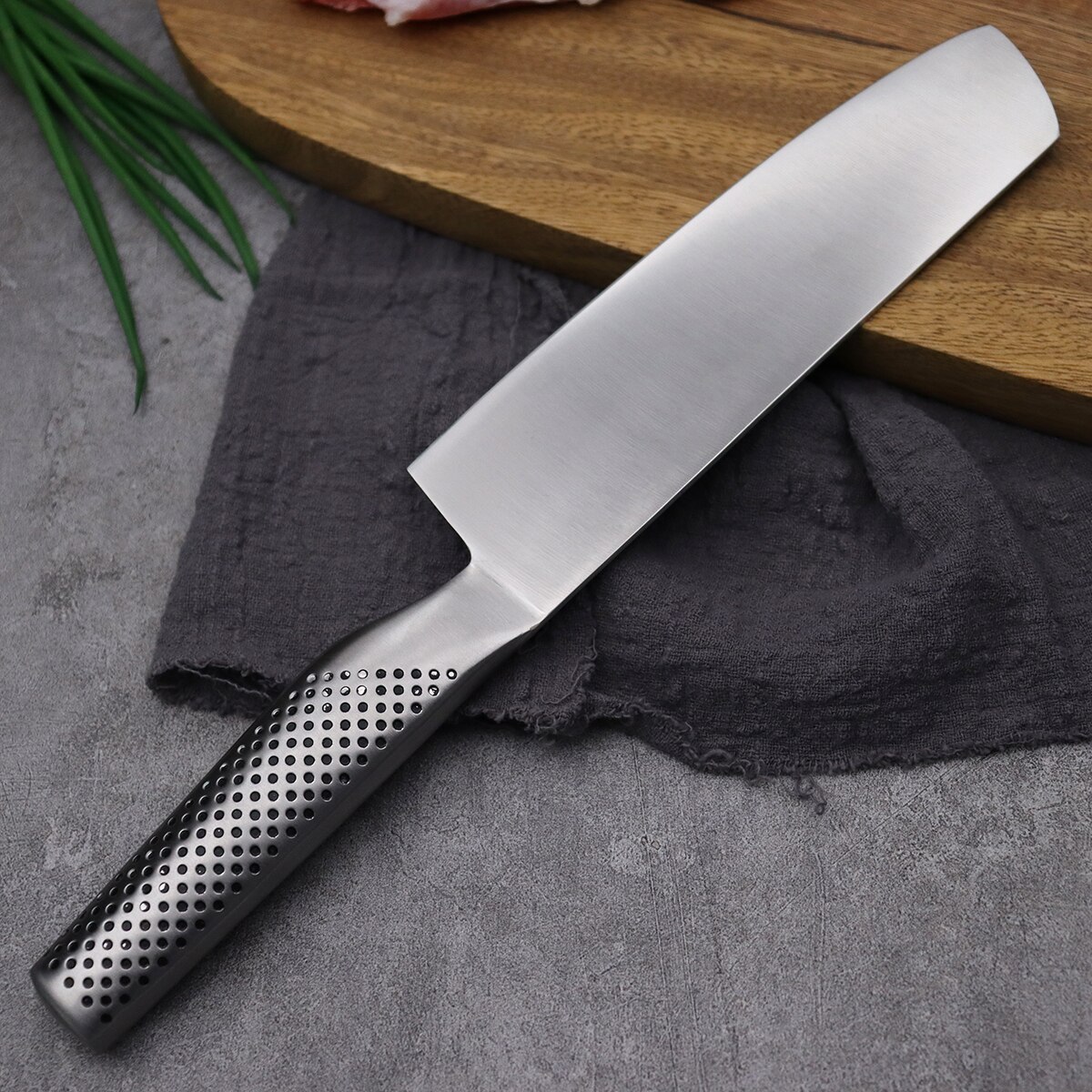 Stainless Steel Sushi Knife Slicing Knife Japanese Fish Fillet Knife Chef Knife Salmon Sushi Sashimi Kitchen Cooking Tools: C without Box