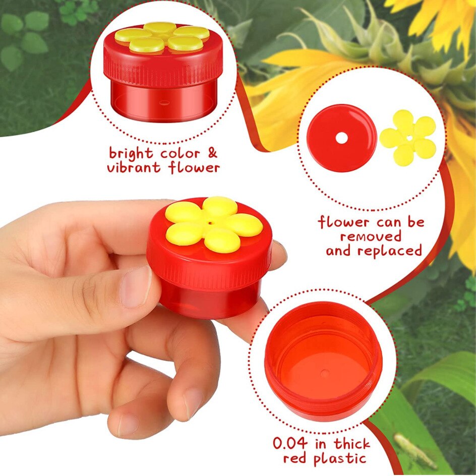 Handheld Hummingbird Feeders Mini Hand Feeder With Suction Cup Window Bird Feeders With Perch Cleaning Brush Outdoors Garden