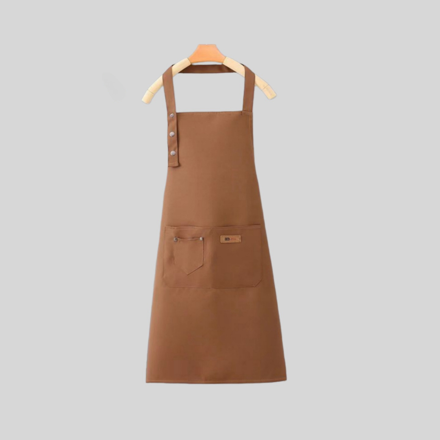 Kitchen Aprons for Woman Men Chef Work Apron for Grill Restaurant Bar Shop Cafes Beauty Nails Studios Uniform: Burgundy