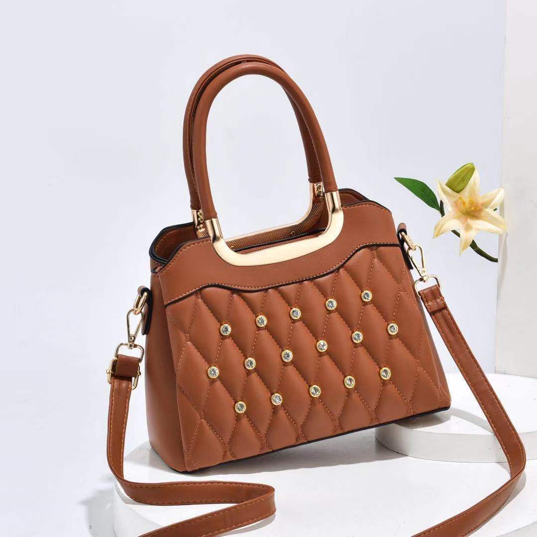 The ms in Europe and the portable single shoulder bag bag: Green