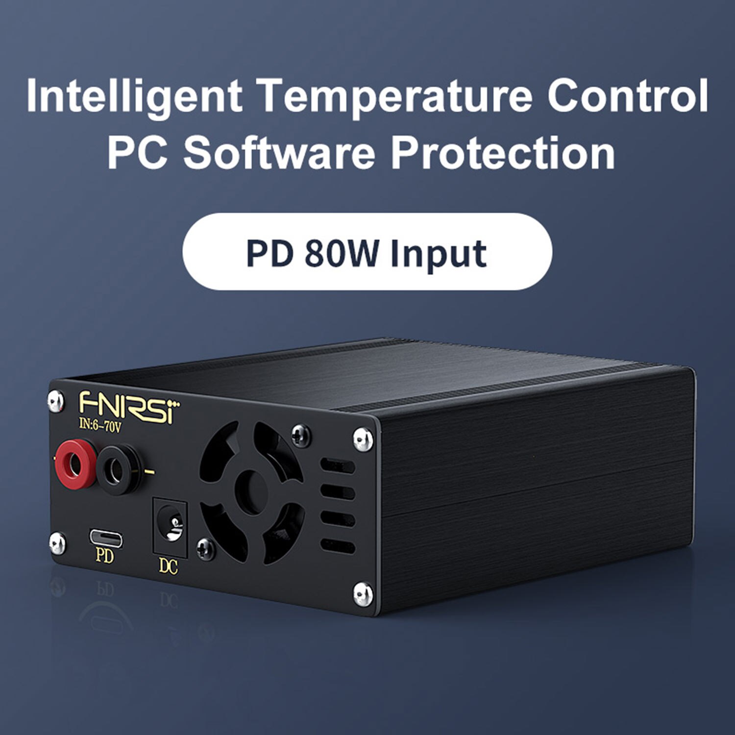 Fnirsi Dc6006l PD 80W Desktop Micro Power Supply DC-DC Voltage Current Power Supply Stepdown Voltage Converter Voltmeter DC6006L