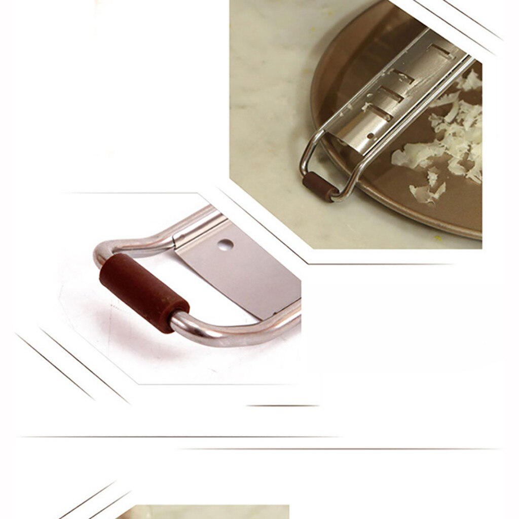 High Stainless steel Zester Cheese Grater Multi-purpose Vegetable cutter Grater Peeler Cheese grater Kitchen Baking Tool