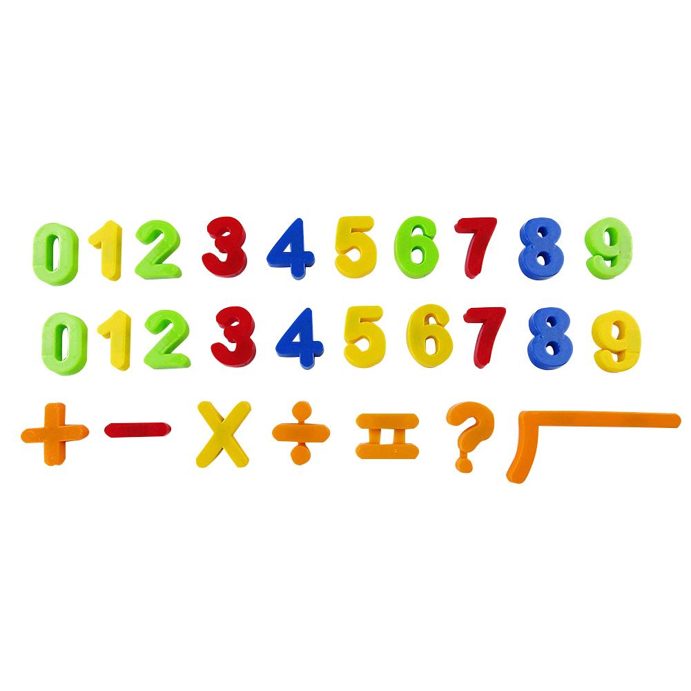 Pädagogisches Spielzeug Für freundlicher Mehrfarbig Magnet Zahlen Klein Aktivierten knapp Alphabet Kühlschrank Magnet Lernen Bildung freundlicher