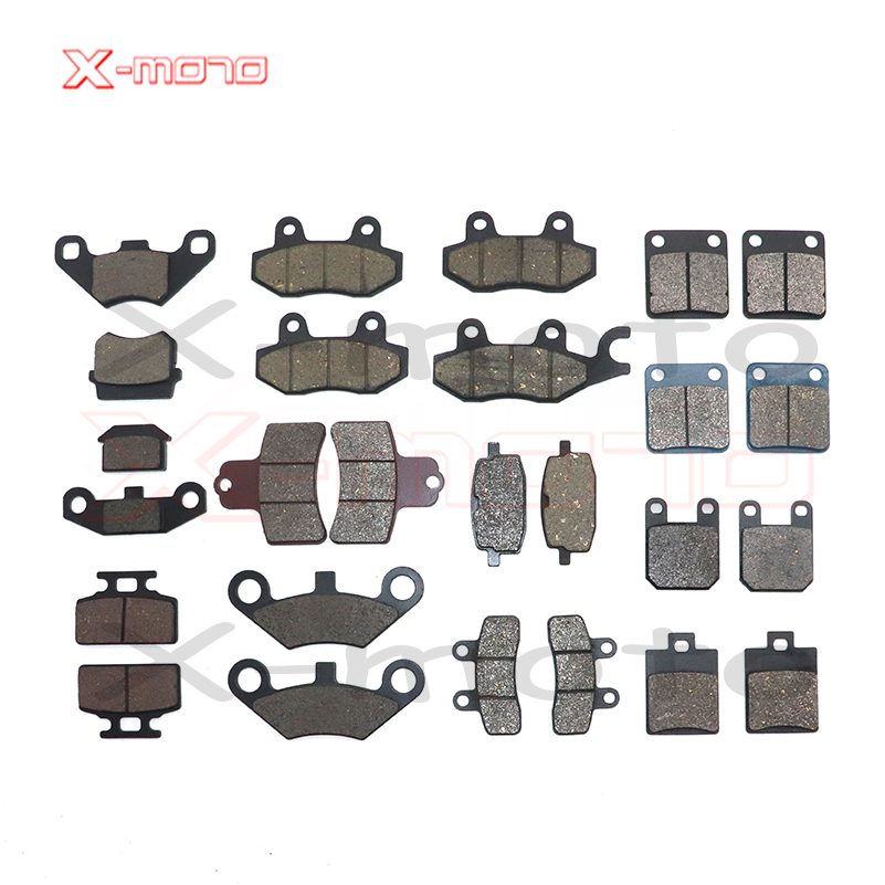 Plaquettes de frein moto 50cc - 250cc ATV Quad Go Kart la plupart des chinoises Dirt Pit Bike scooter plaquettes de frein hydrauliques avant arrière