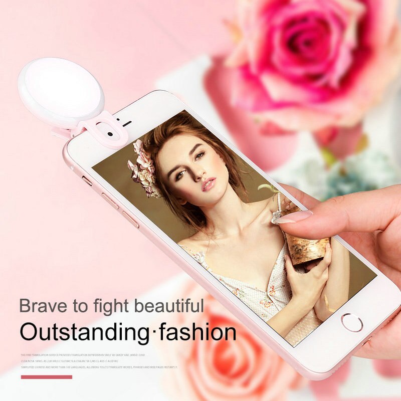 Led Fill Light USB Rechargeable Camera Enhancing Photography Selfie Light For iPhone Selfie Flash LED selfie Light For Samsung