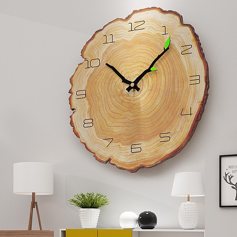 12 zoll Vintage Holz Wanduhr Moderne Vintage Rustikalen Retro Uhr Home Büro Cafe Art Große Wand Uhr 30 cm