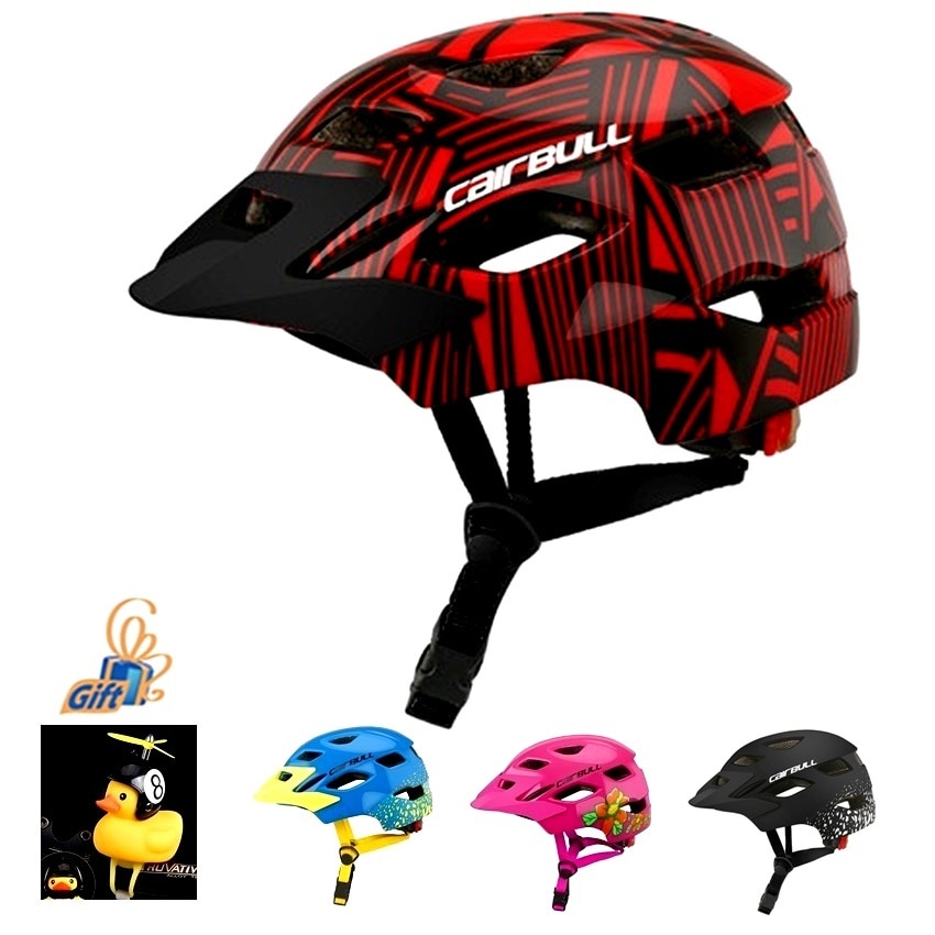 Kids Boys Bicycle Helmet with Taillight Balance Bike Cycling Helmet Children Skate Sports MTB Safty Helmets Casco Ciclismo