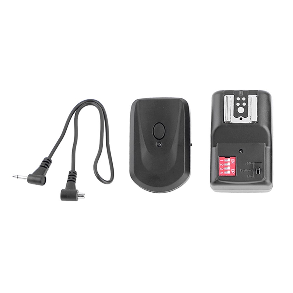 Receptor sincronizador de Flash inalámbrico, disparador de Flash Remoto de 16 canales para cámara Canon, Nikon, Sony, Pentax DSLR