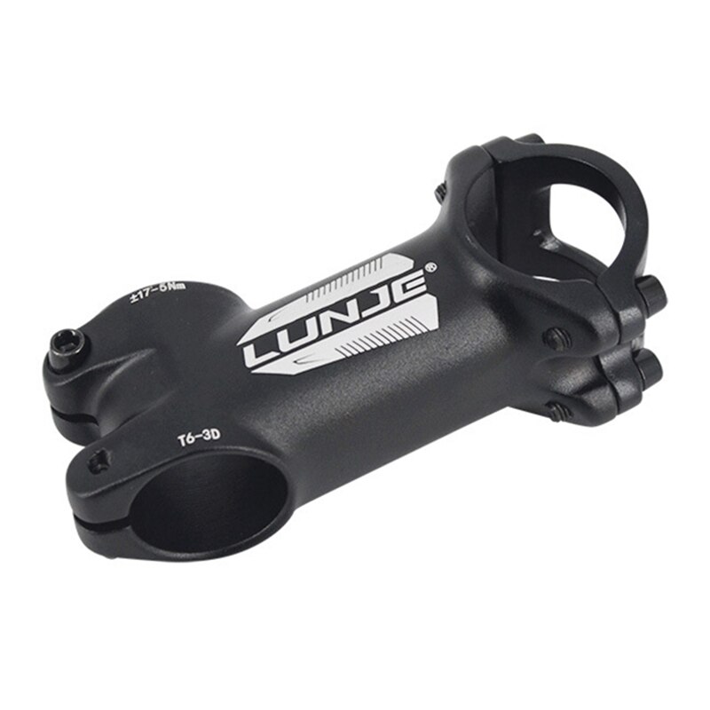 LUNJE Bike Stem Mountain Road Bike Stem Ultralight Stem 31.8mm Handlebar Stem 17 Degree