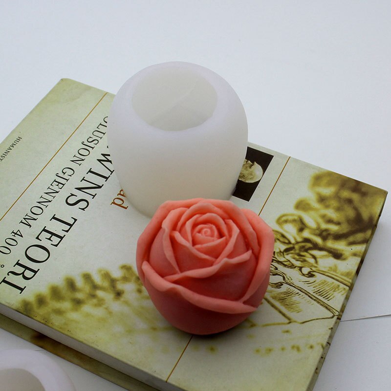 Ice Cube Rose Mold Non-toxic Rose Flower Silicone Mold Rose Flower Chocolate Mold gadgets Cream mold Ice cream mould Health
