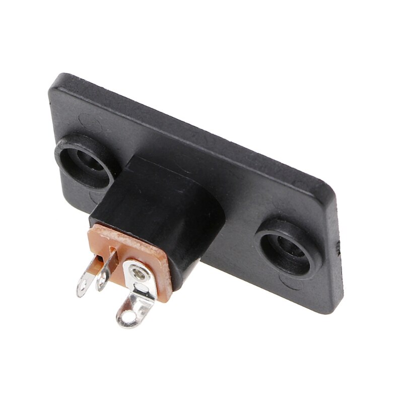 Kvinnelig stikkontaktpanel til fatjekkplugg  dc 12v strømkontakt 5.5 x2.1mm plugg