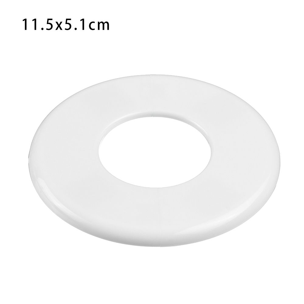 Flange Cover Faucet Decor Plastic Decorative Cover Air Conditioning Hole Decoration Pipe Wall Covers Faucet Accessories: 11.5x5.1cm