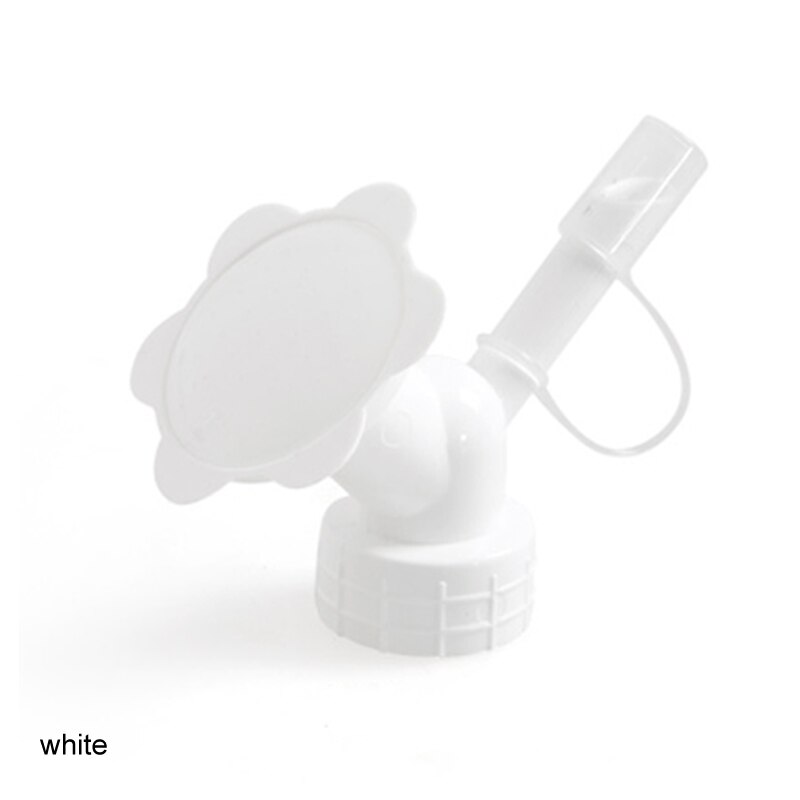 2 In1 Garden Tools Water Can Garden Irrigation Watering Cans Dual Use Flower Waterers Bottle Home Garden Supplies: White