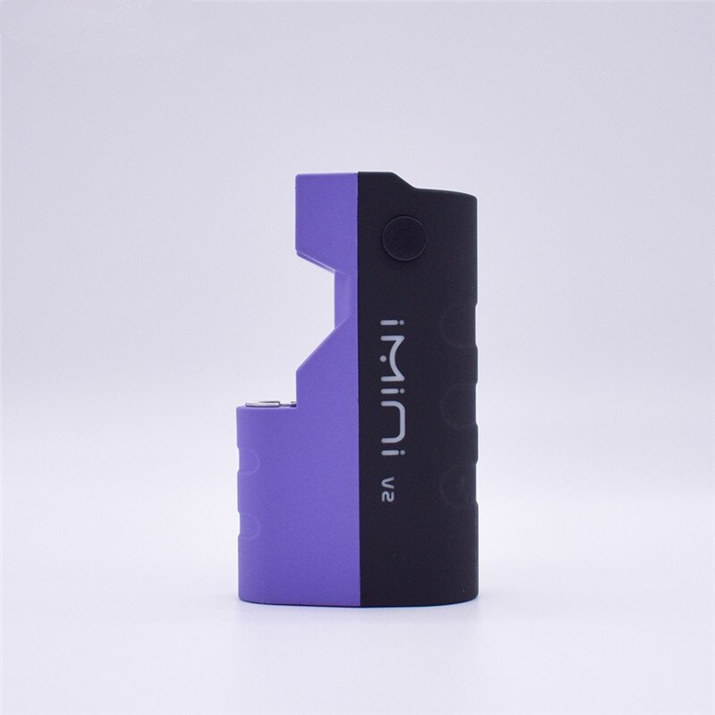 Original Imini V2 Preheating Battery 650mAh Box Mod for CBD Thick Oil Cartridges Vaporizer 510 EGO Thread Battery vape pen mod: purple