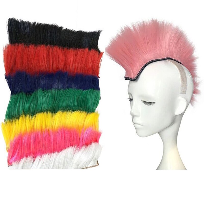 Legal capacete da motocicleta do punk do cabelo da motocicleta decoração tampas de festa de esqui decoração chapéus capacete vara peças unissex