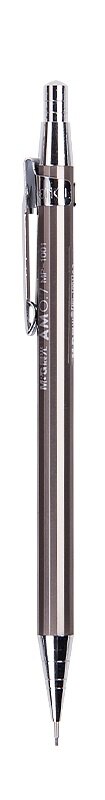 M&amp;G Full Metal Mechanical Pencil 0.5mm 0.7mm for Drawing and Writing School Supplies Get 2 Free Leads: 1PC 0.7mm Grey