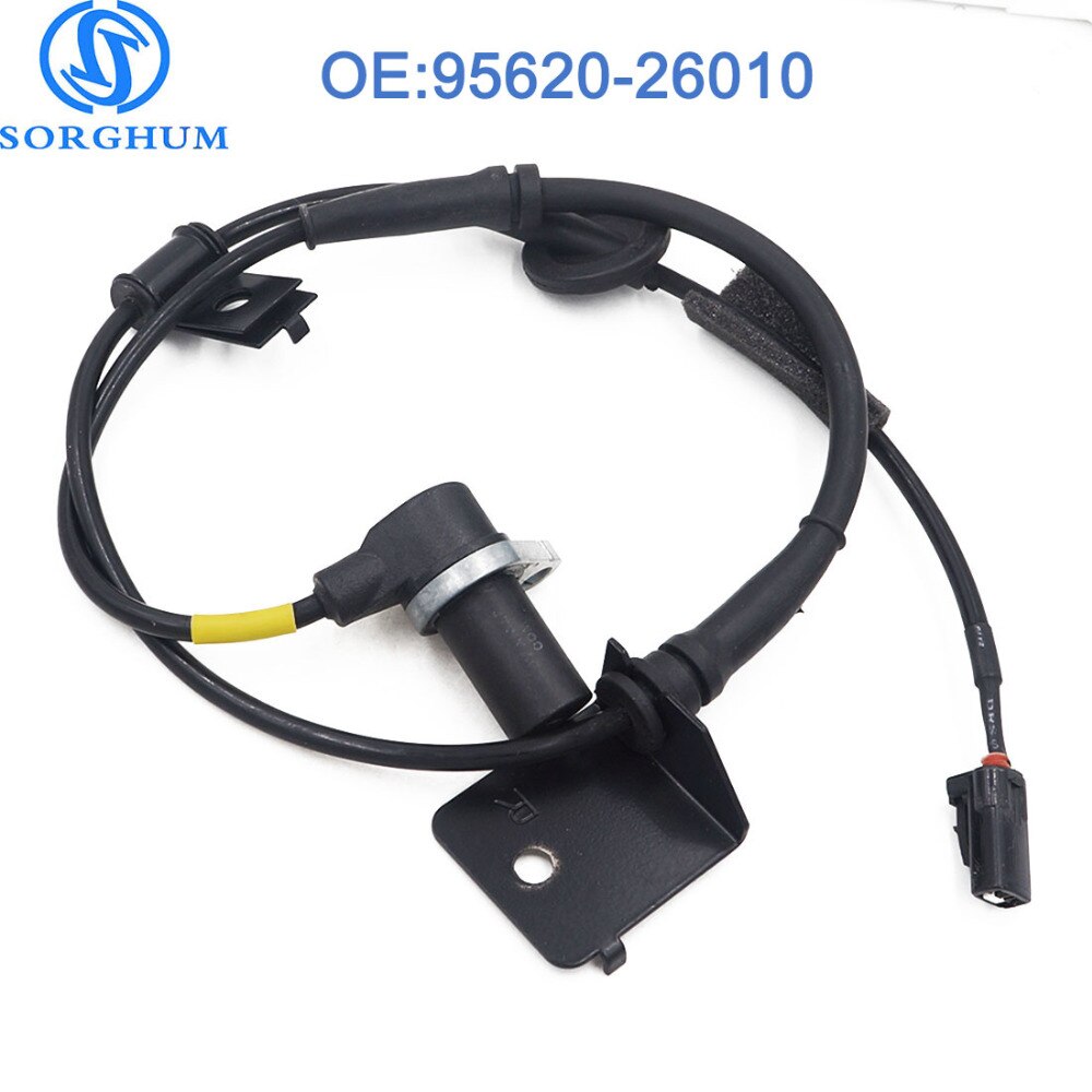 95620-26010 Front Right ABS Wheel Speed Sensor 9562026010,95620 26010,Fits for 2001-2006 HYUNDAI SANTA FE 2.4L DOHC L4 2.7L/3.5L