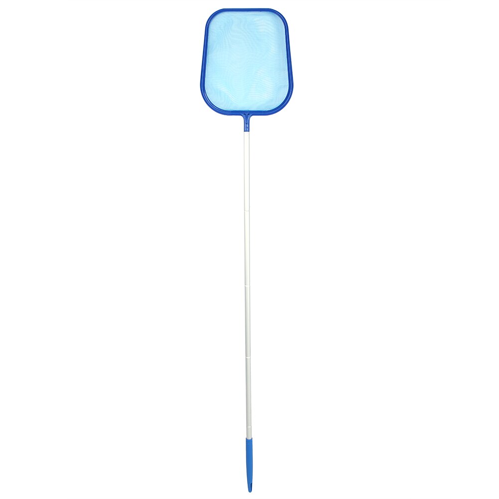 Pool Leaf Shallow Net Swimming Pool Leaves Cleaning Net with Detachable Rod Grade Fine Mesh Pool Skimmer Leaf Pool