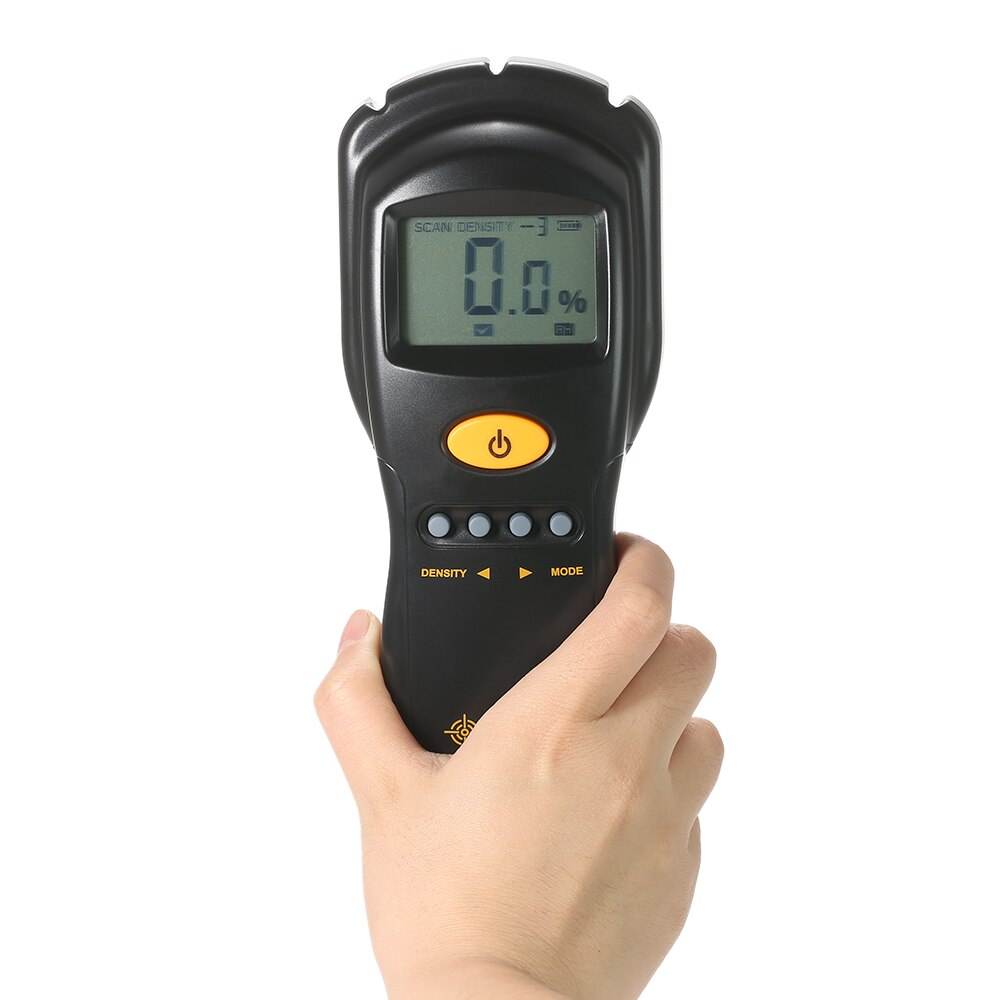 Wood Moisture Meter Mini LCD Digital Lumber Damp Meter Moisture Content Detector Tester Range 2-70%