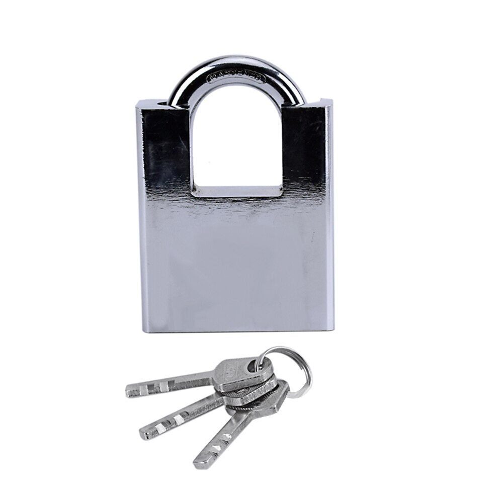 1PCS keyed padlock Galvanized iron lock Anti - theft waterproof dust pry Security lock Door / warehouse / dormitory padlock