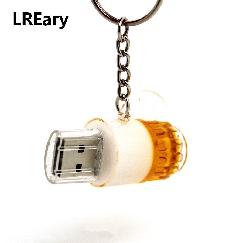 mini funny beer bottle usb flash drive pen drive 4gb 8gb 16gb 32gb 64gb usb key memoria pendrive computer