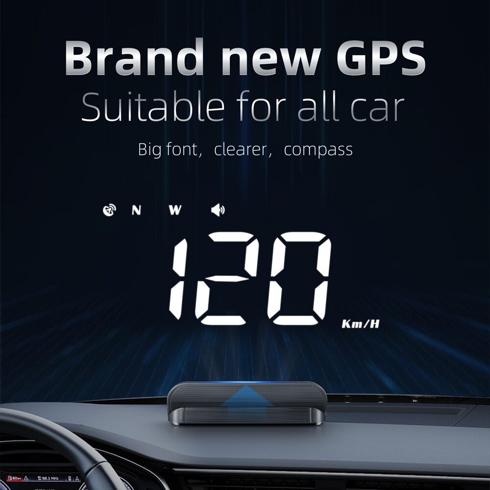 GPS HUD Work To All Cars Heads Up Display Universal Speedometer