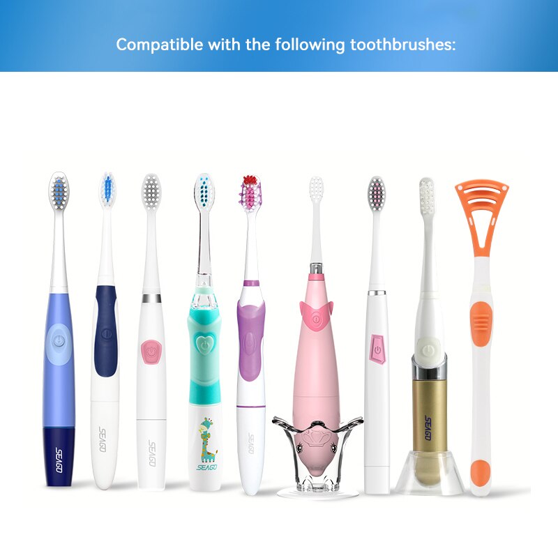 Cabeças de escova de dente 4 pçs/lote, cabeça de escova de dente de pressão inteligente compatível com sg912/sg915 dupont cerdas bicos profundos limpo e limpo