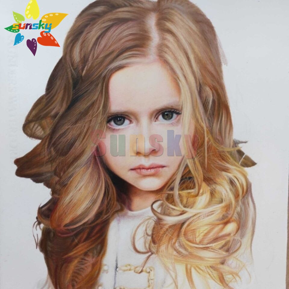 24 couleurs usa Original portrait peau dessin crayon couleur grasse crayon artiste sanford prismacolor couleur ensemble de crayons