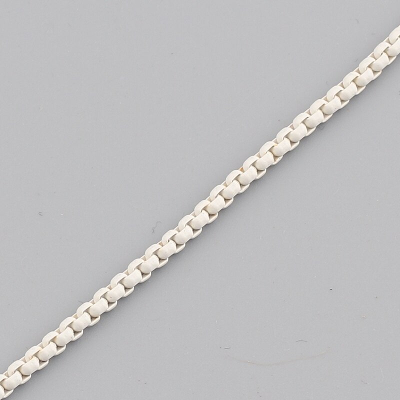 Verklaring Koper Emaille Boho Regenboog Kleur Box Ketting Choker Ketting Voor Vrouwen Meisje Collier Femme Zomer Bijoux: white