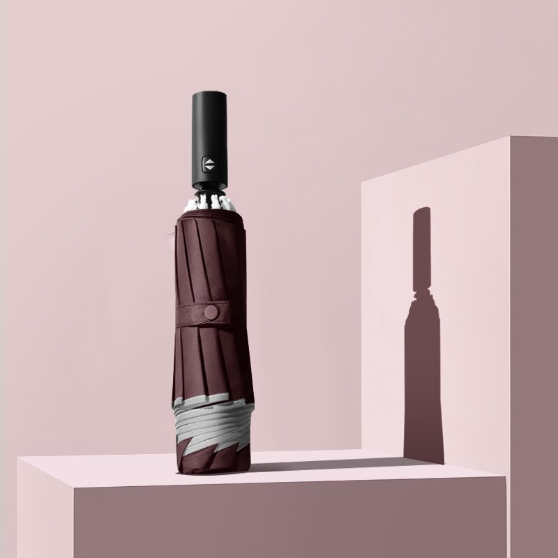 Folding Reverse Umbrella Automatic Kawaii Women Men Portable Umbrella Windproof Paraguas Umbrella BC50ZS: Style1