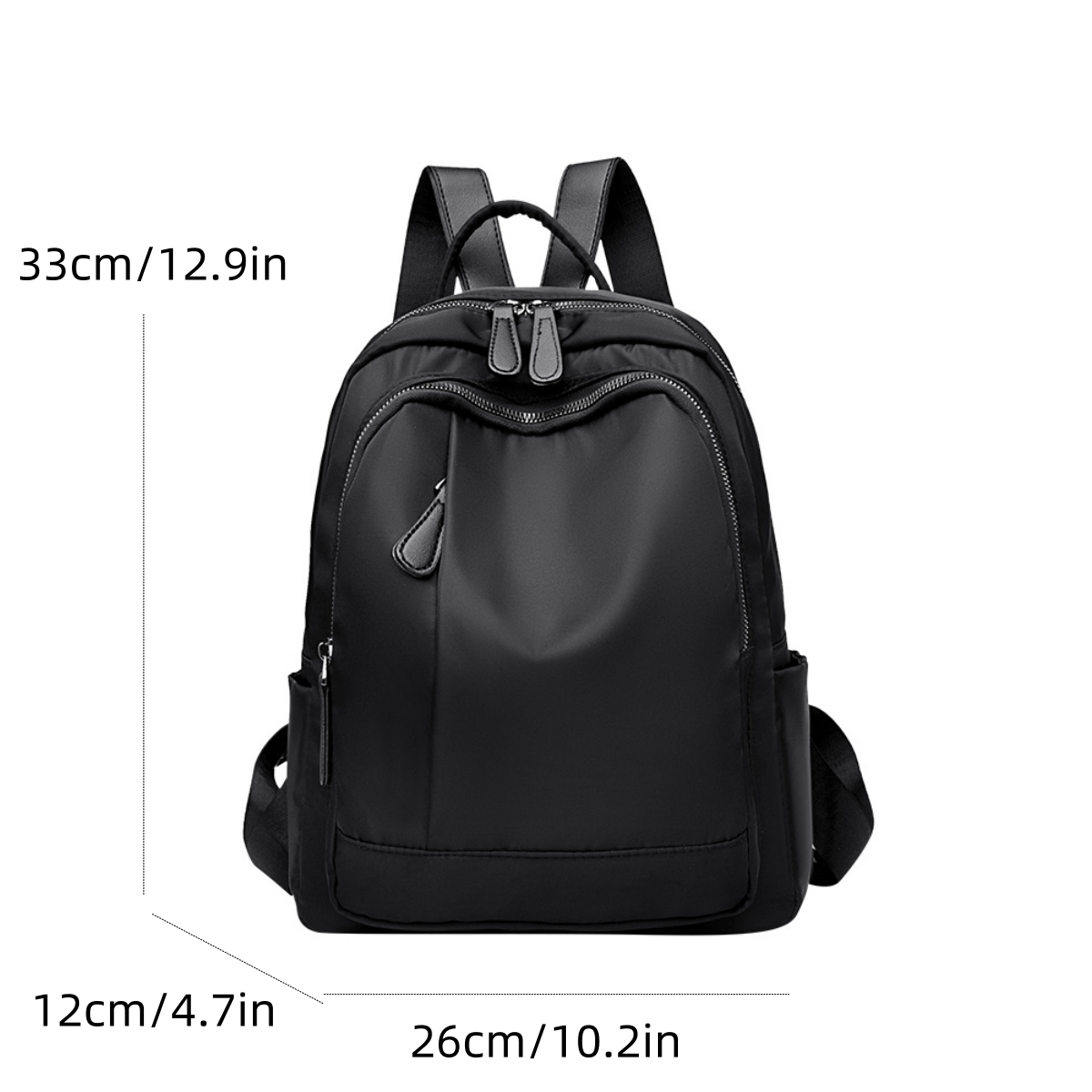 Leisure backpack, nylon cloth backpack, can be worn on one shoulder or crossbody, unisex