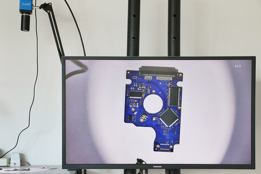 14MP 1080P Hdmi Vga Digitale Industriële Video Microscoop Camera 6-60Mm Grote Visuele Vaste Focus Lens Voor digitale Beeldaanwinst