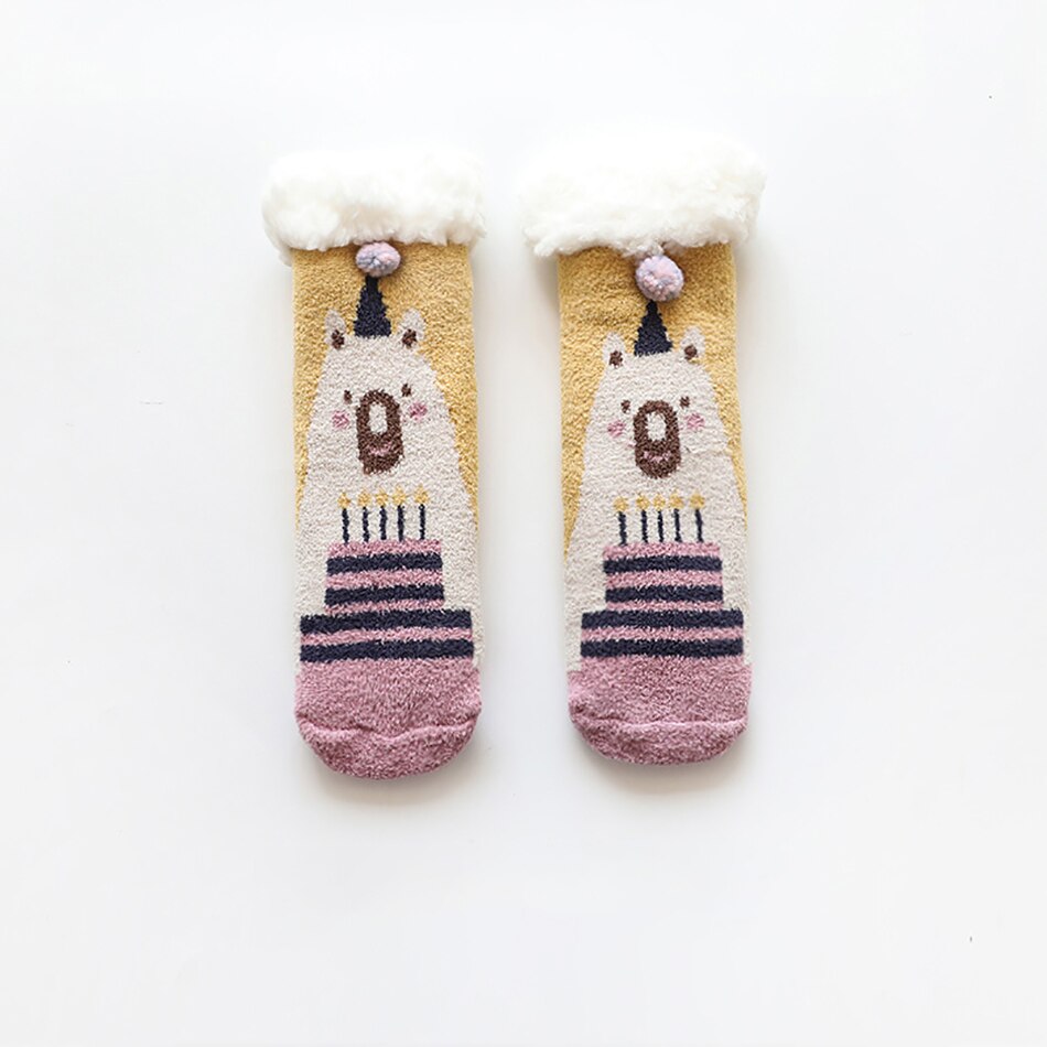 Christmas socks kids Cotton Winter Socks Baby Girls Boys Kids Socks Christmas Tree Snow Elk Children Christmas Socks: I