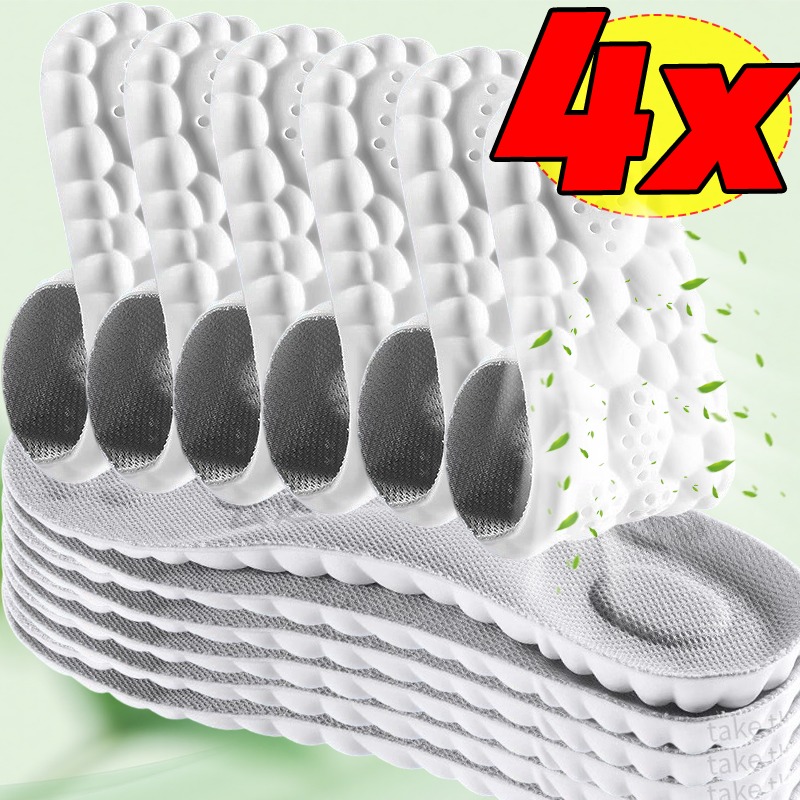 Reflexologie massage-inlegzolen voor verlichting van platvoeten, acupressuur schoeninlegzolen, verbeteren de bloedsomloop, comfortabel voor sneakers en werklaarzen